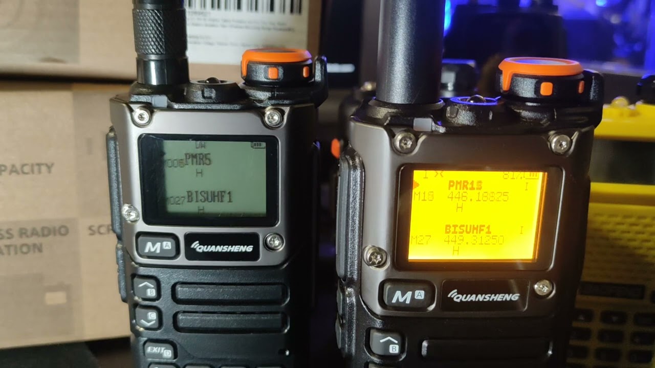 UVK5(8) scan speed. Stock (left) vs egzumer 0.21 (right)