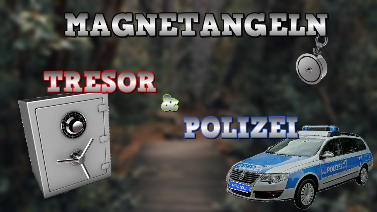 🧲MAGNETANGELN🧲 TRESOR FUND & POLIZEI │ Magnetfischen - Angeln - Magnet fishing | 2020