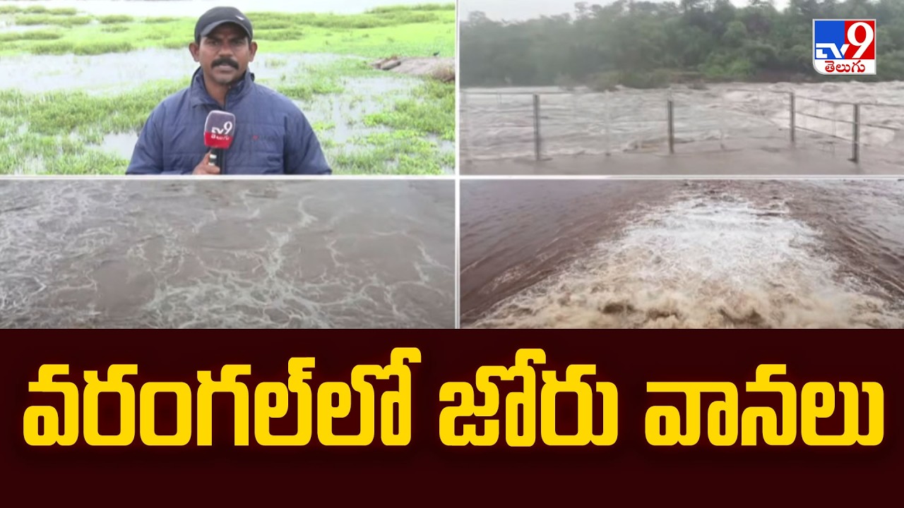 Heavy Rain | వరంగల్&zwnj;లో జోరు వానలు - TV9