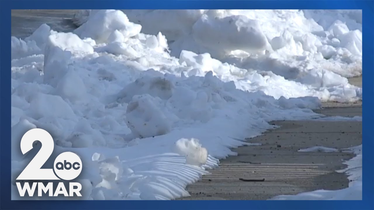 Baltimore County addresses snow cleanup complaints