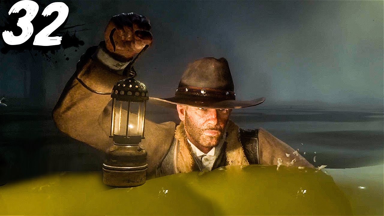 ALLIGATOR SWAMP! - Red Dead Redemption 2 - Part 32