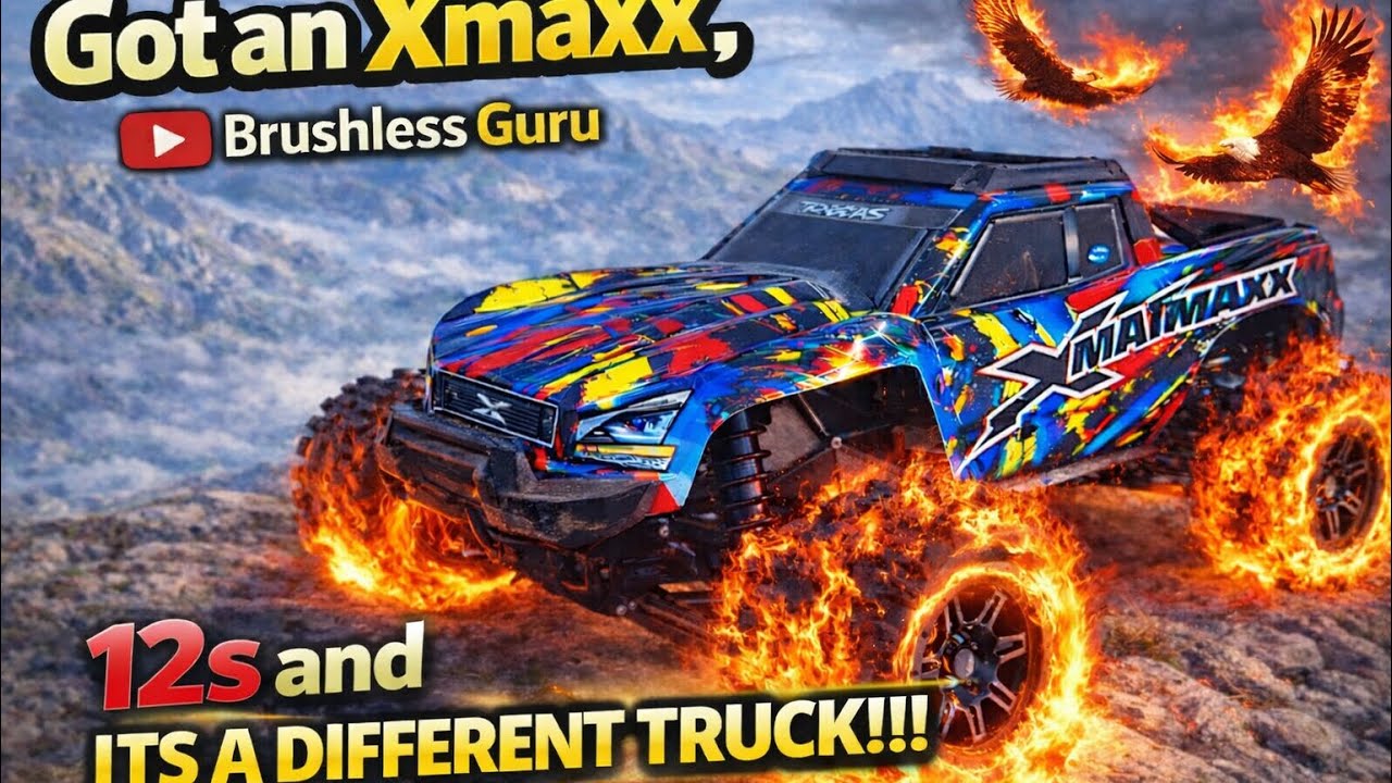 Xmaxx on 12s is how you want a Xmaxx to be!!!!