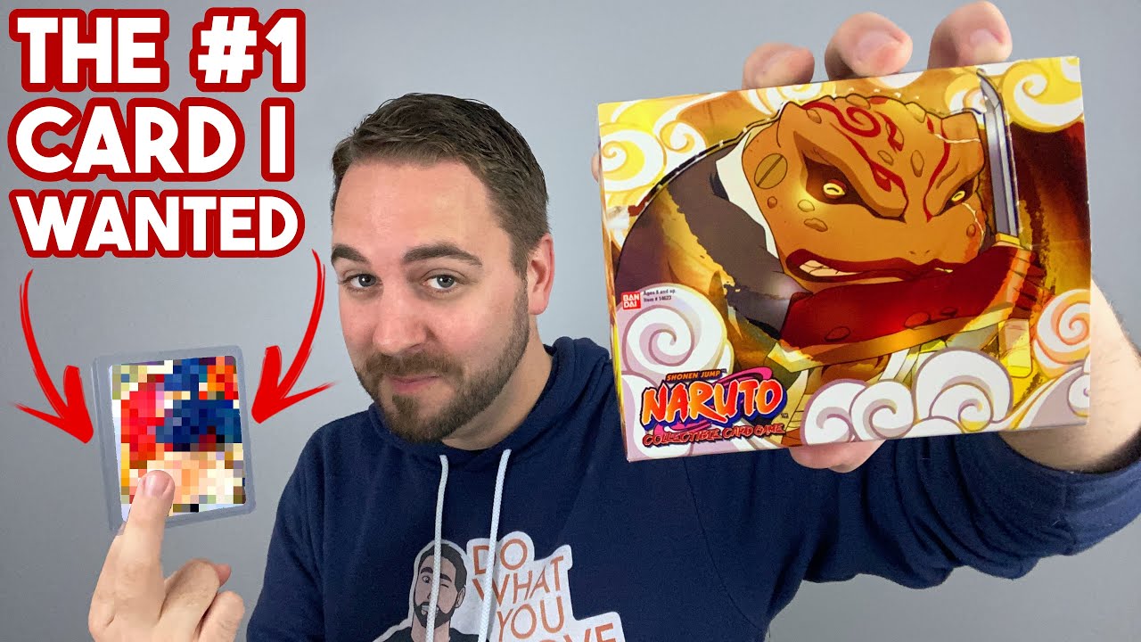 4 GOLD CARDS?!?! Naruto CCG Booster Box Break!  Set 11 🔥 Pulls!!