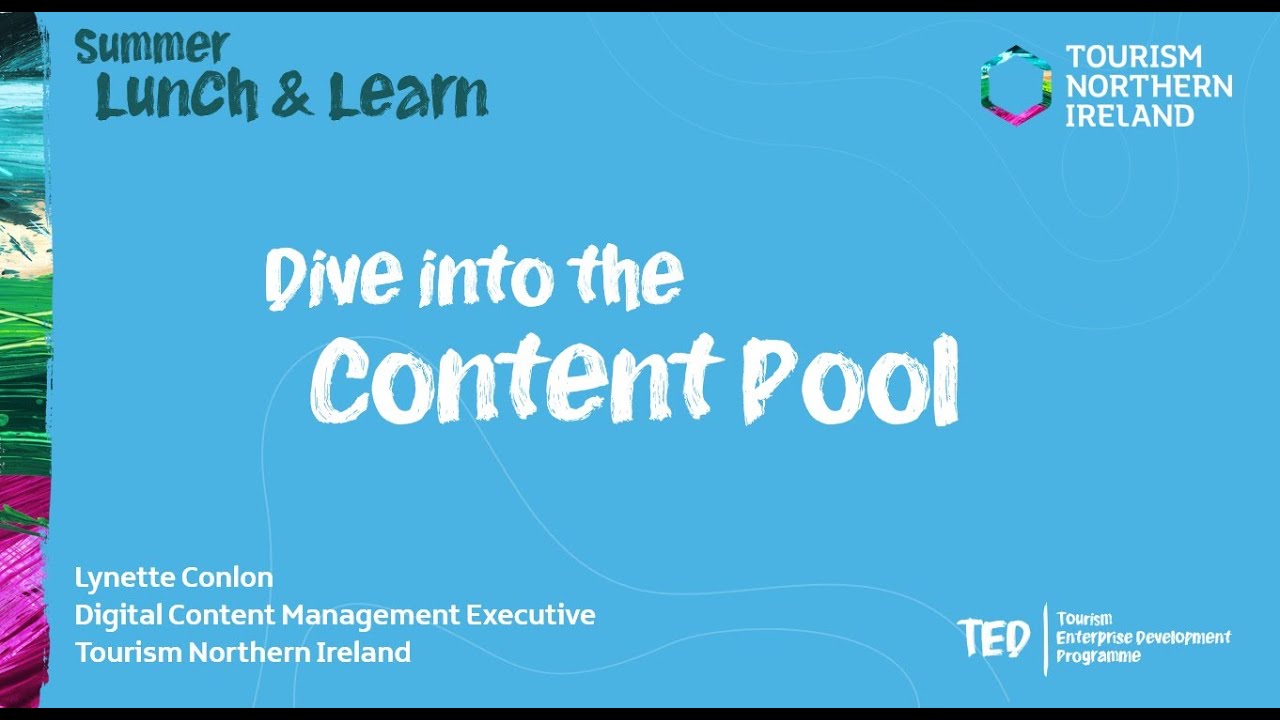 Summer ‘Lunch & Learn’ – Dive into the Content Pool