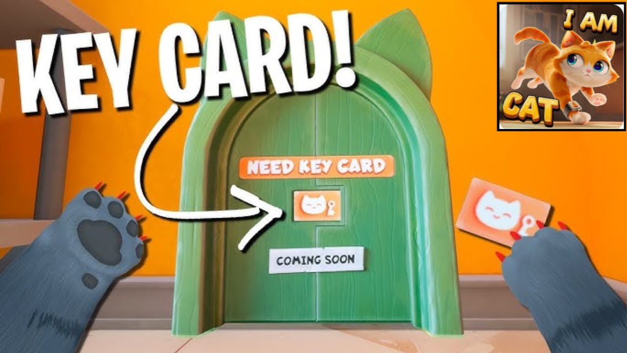 I Am Cat Mobile : How To Unlock Garage Without Key Card Gameplay Walkthrough Part 5