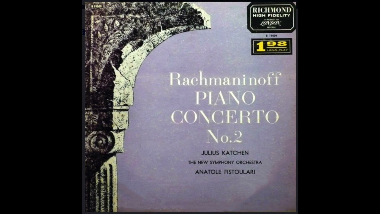 Bargain Bin Record - Julius Katchen Plays Rachmaninoff Piano Concerto No.2.  1958.