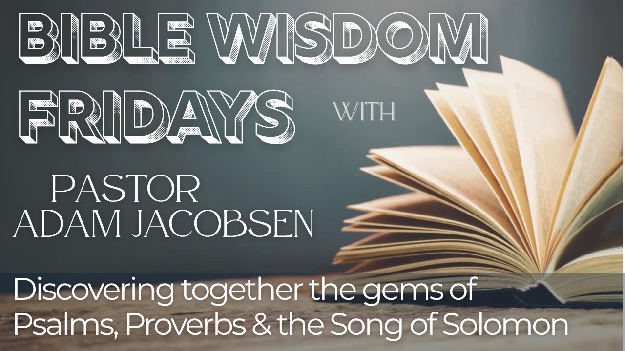 Bible Wisdom Thursday- Proverbs 1:1-19