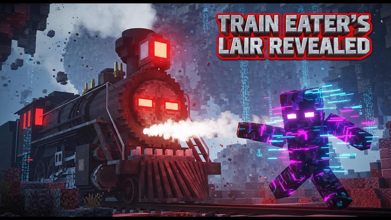TRAIN EATER'S Nightmare: Survival in the Glitched Minecraft Farlands