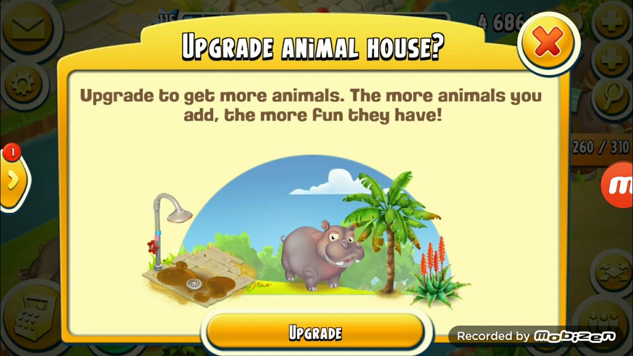 Grey Hippo | Hay Day Gameplay
