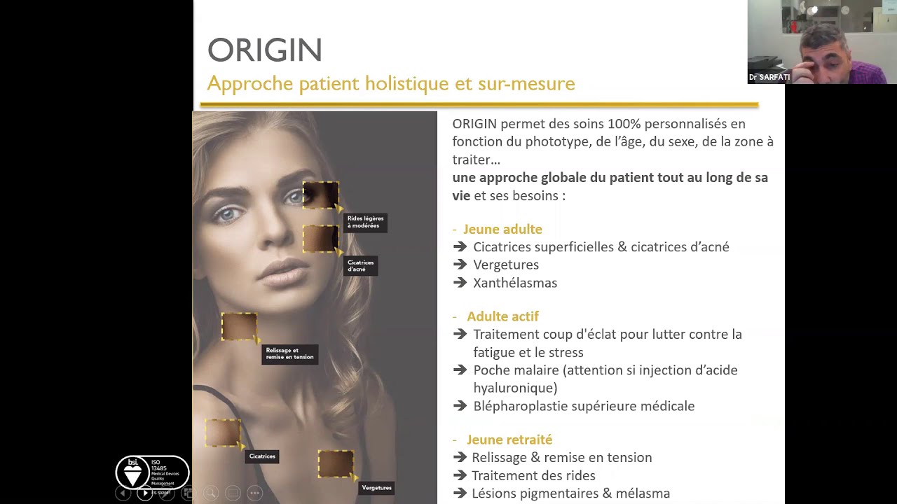 Récapitulatif Webinaire : Laser ORIGIN® et le Protocole The French Glow par le Dr. Eric SARFATI