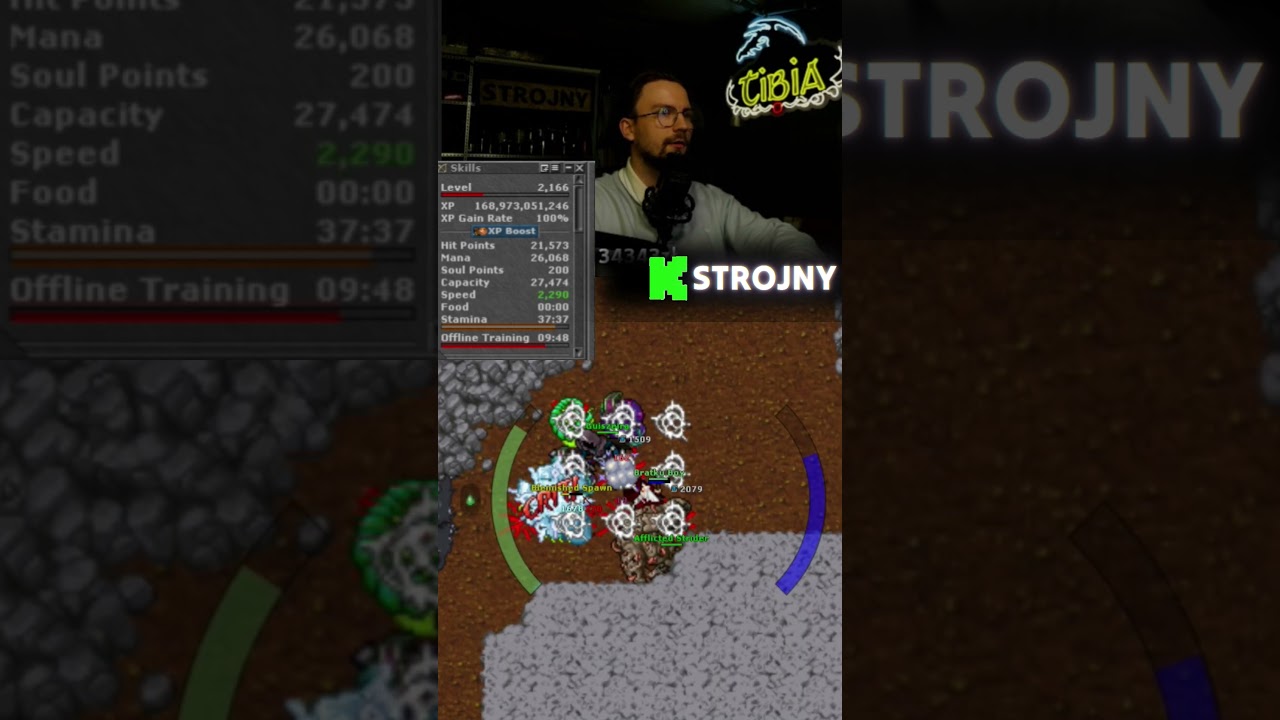 1300 LVL PRZYŁAPANY NA ODPALONYM BOCIE W 2026 ROKU! #tibia #bot