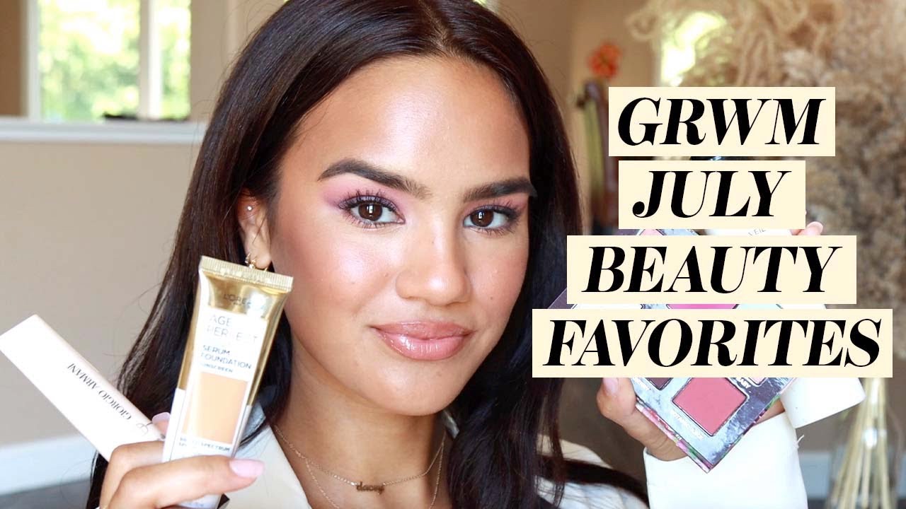 GRWM JUNE + JULY BEAUTY FAVORITES | Dacey Cash