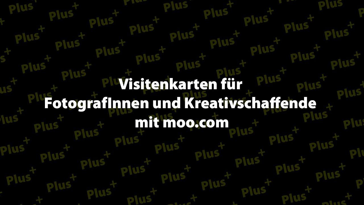 Visitenkarten für FotografInnen und Kreativschaffende mit moo.com