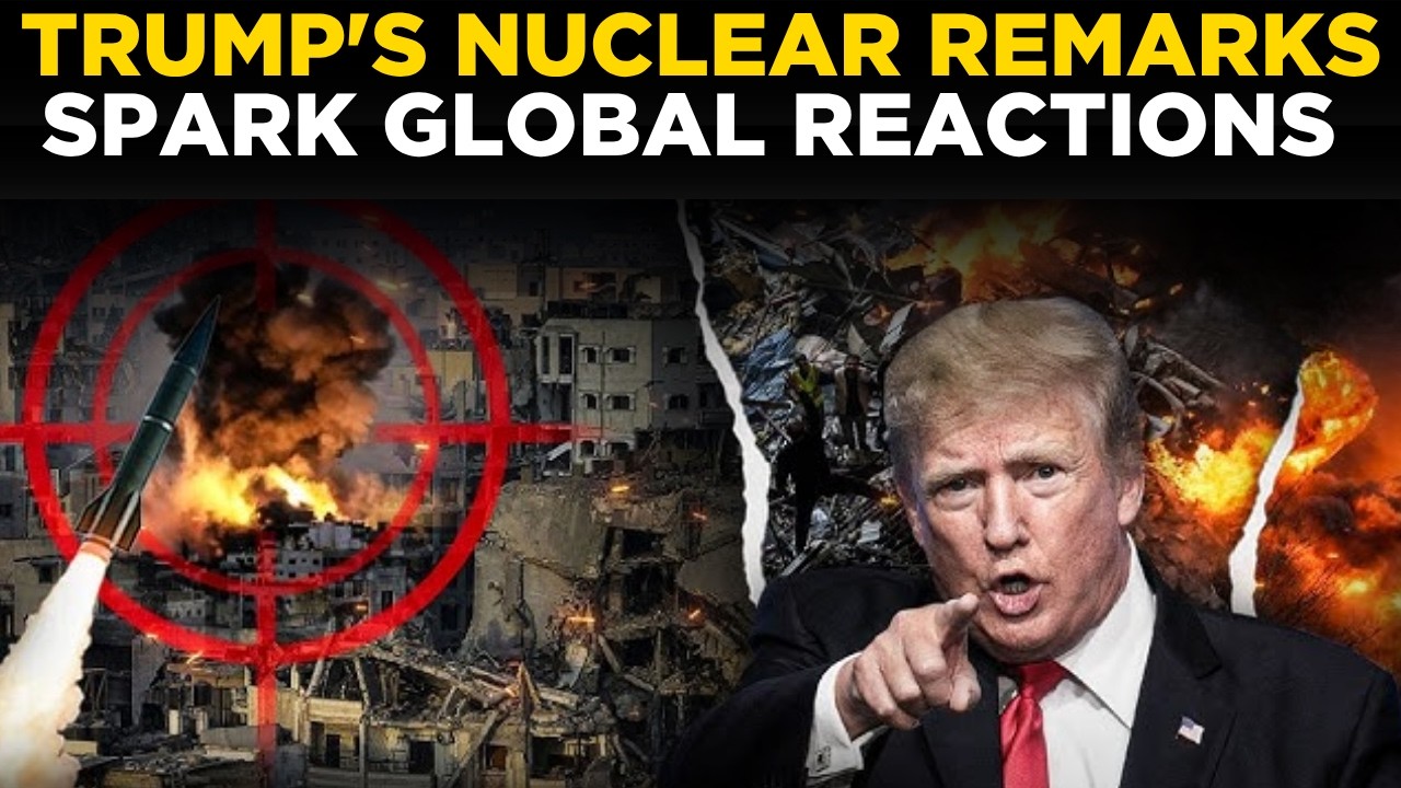 LIVE | &lsquo;World War 3 In&hellip;&rsquo;: Trump STUNNING Nuclear Warning Shocks Europe, Middle East | FULL SPEECH