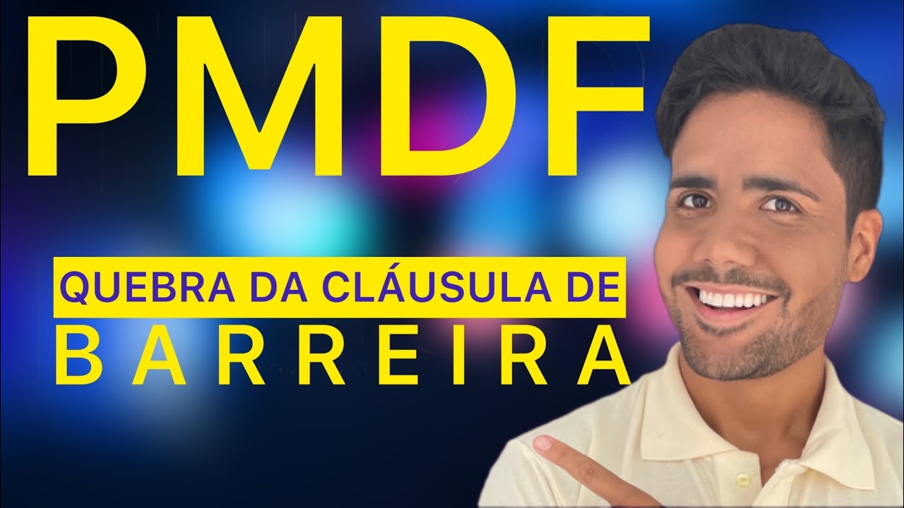 Concurso PMDF: quebra da cl&aacute;usula de barreira, banca AOCP