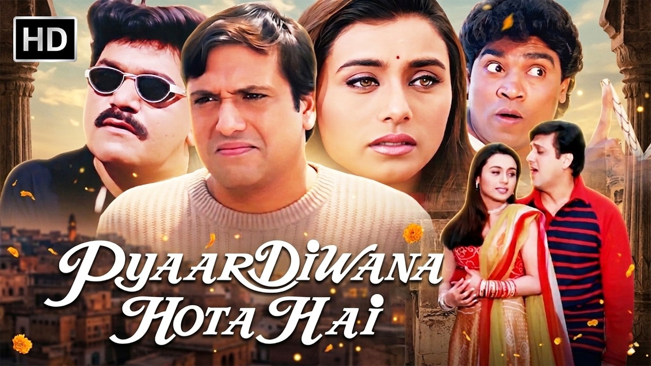 Pyaar Diwana Hota Hai - Romantic Comedy Movie | Govinda | Rani Mukerji | FULL HINDI MOVIE