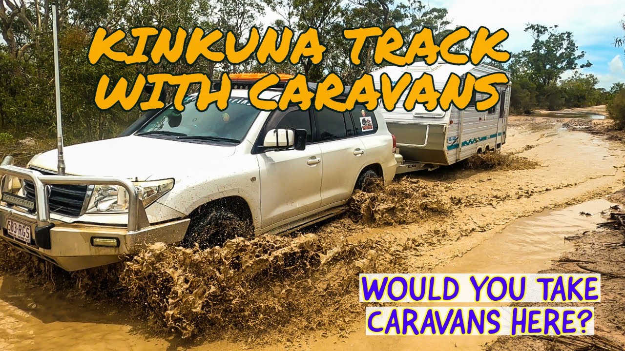 KINKUNA BEACH TRACK - BOGGED - CARAVANS