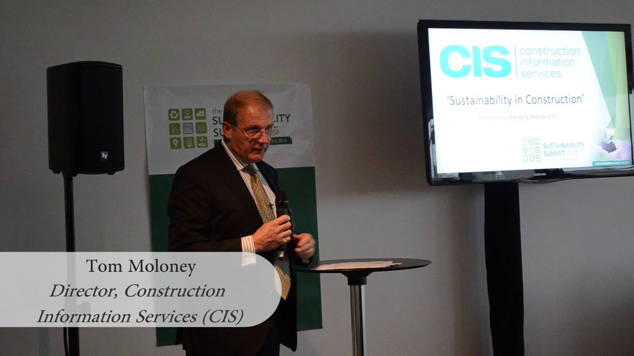 Tom Moloney &ndash; Director, Construction Information Services CIS