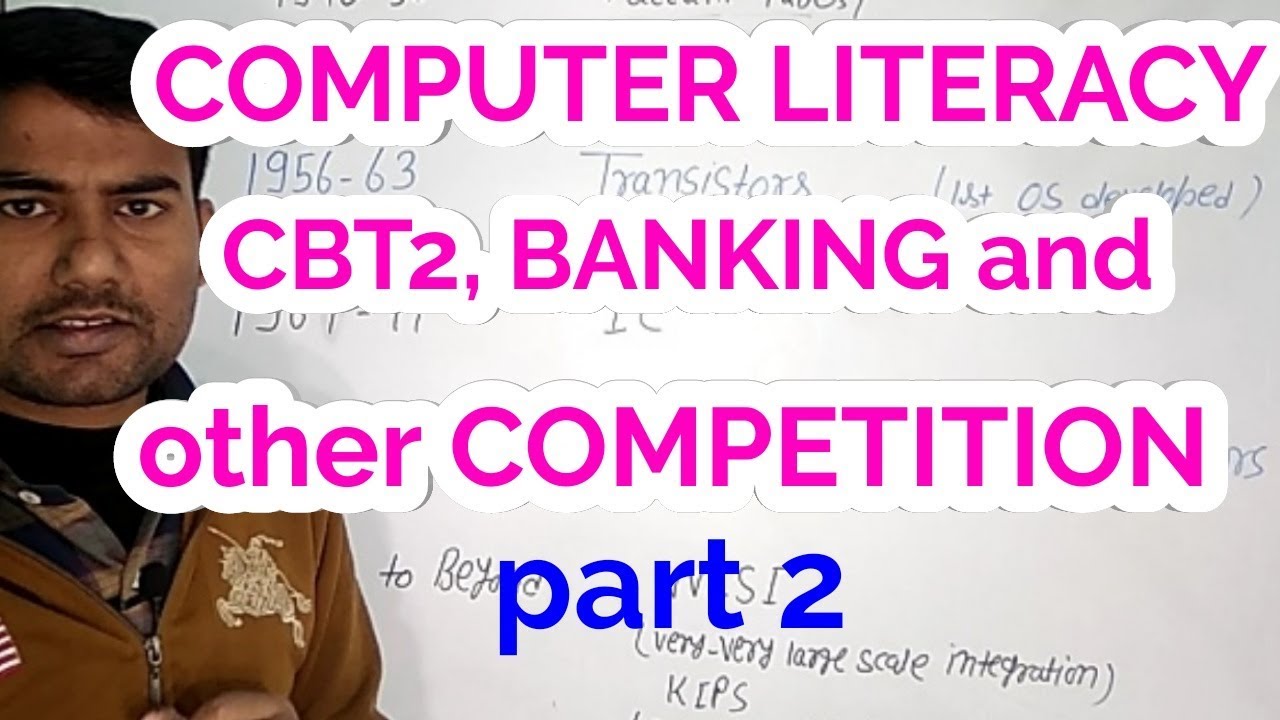 computer literacy for cbt2 railway | invention and developer in computer | imp questions of computer