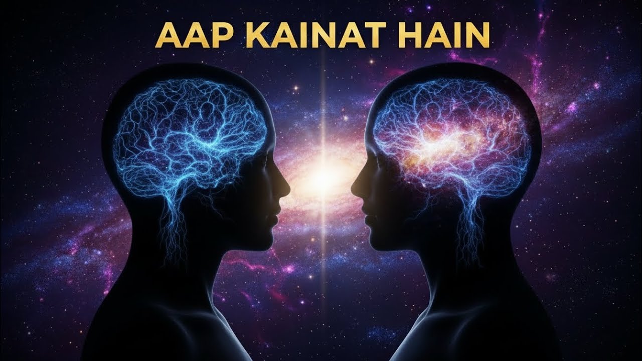 Aapka Dimagh Kainat Ka Naqsha Hai (Ye Video Aapki Soch Badal Degi)#Rohaniyat #HeratAngeiz #GehriSoch
