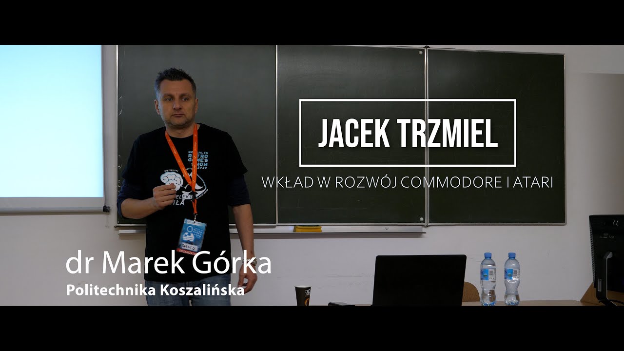 Jacek Trzmiel i jego wkład w rozwój Atari i Commodore.