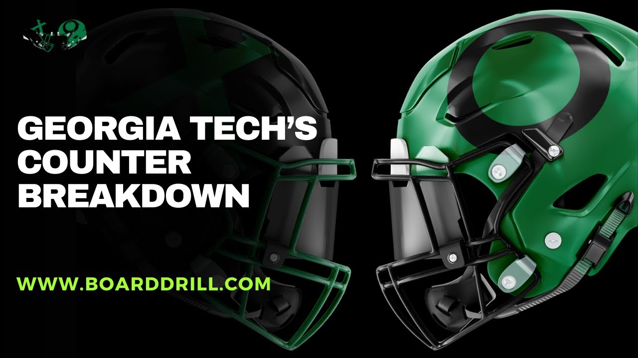 Board Drill Quick Hit: Georgia Tech G/T Counter Breakdown