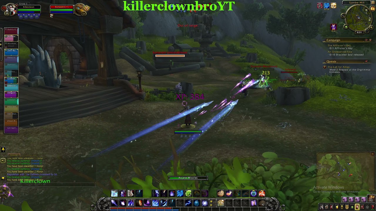 arcane mage pvp 9.1.5 world of warcraft