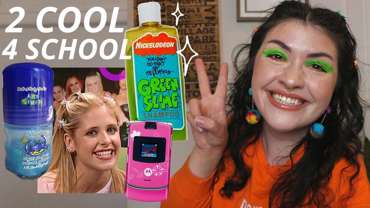 EARLY 2000s BEAUTY NOSTALGIA | Nickelodeon made SLIME shampoo?!