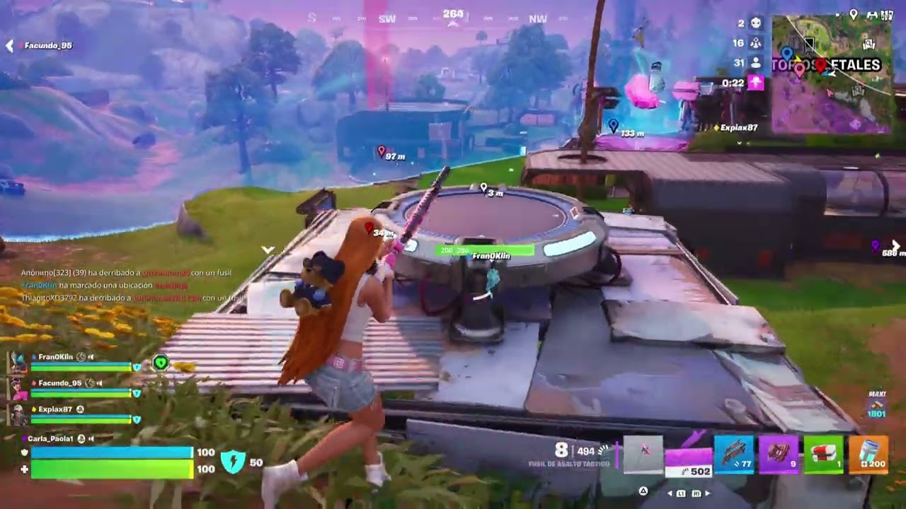 Partida MUY accidentada 🤦- Zero Build