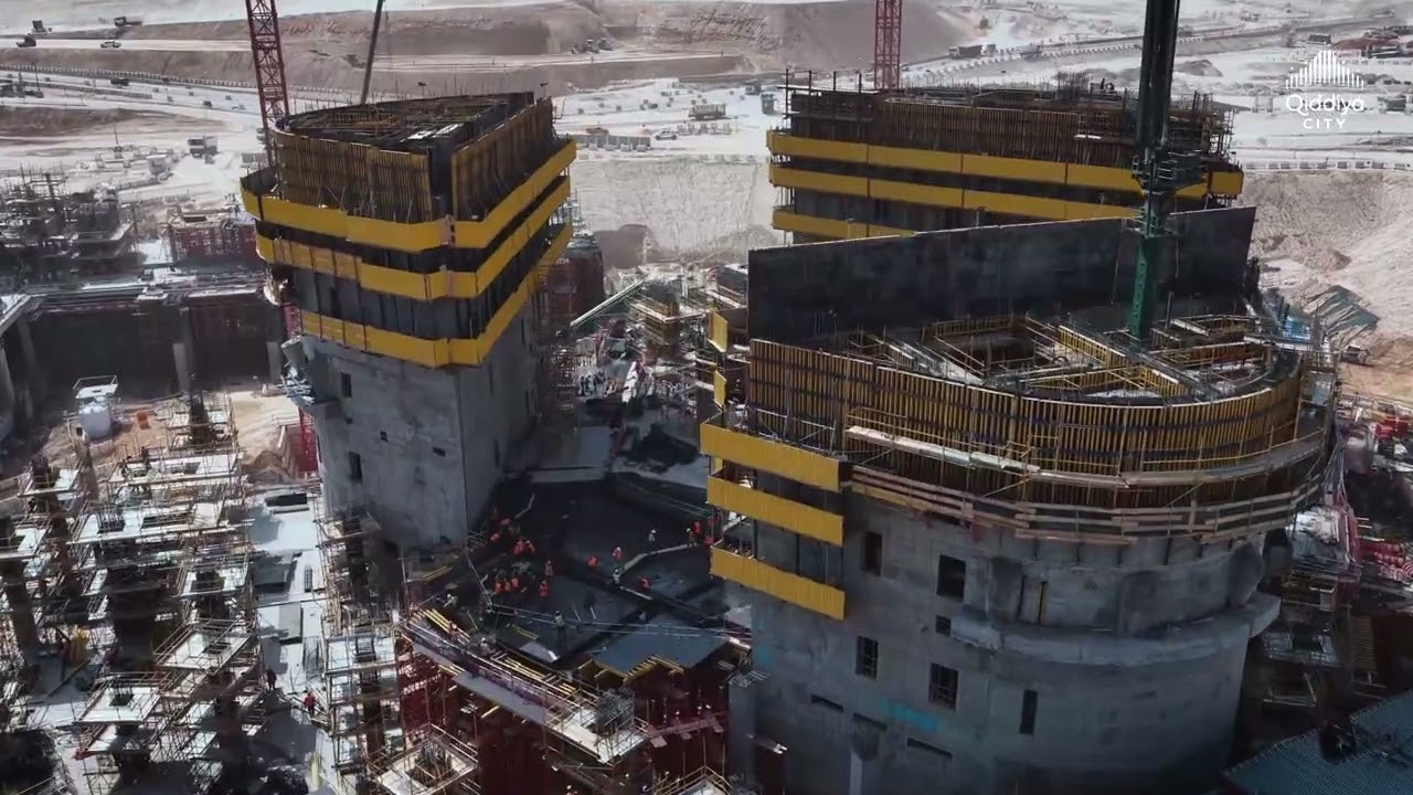 أحدث التطورات وأعمال البناء في مدينة القدية | Qiddiya City Construction Update