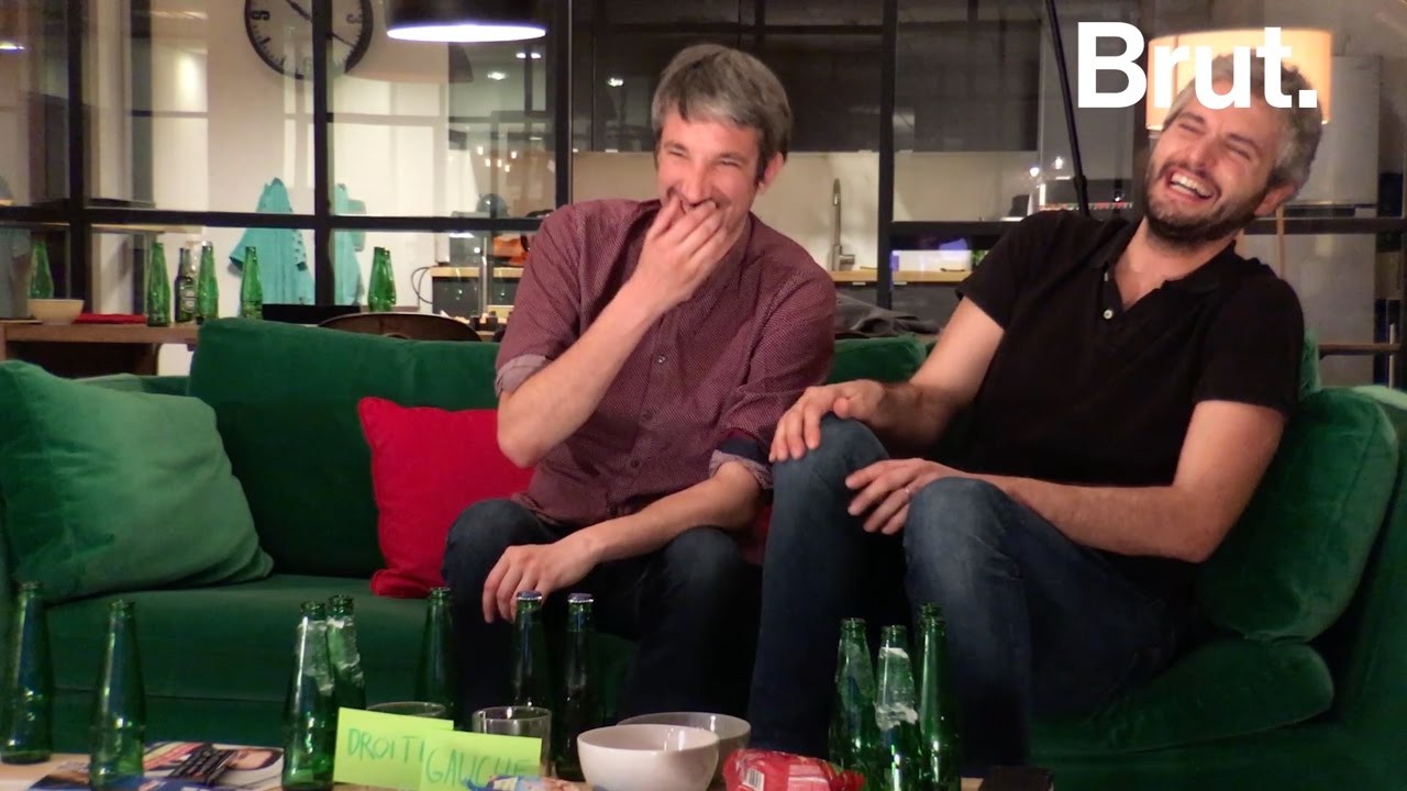 Pierre-Emmanuel Barré et Guillaume Meurice regardent le débat
