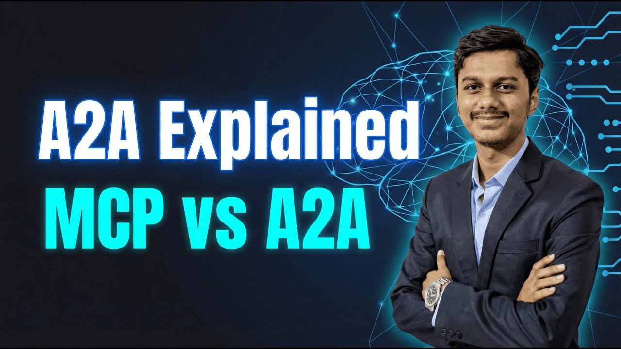 A2A Explained in Depth | Agent-to-Agent Architecture vs MCP | GenAI Multi-Agent Systems