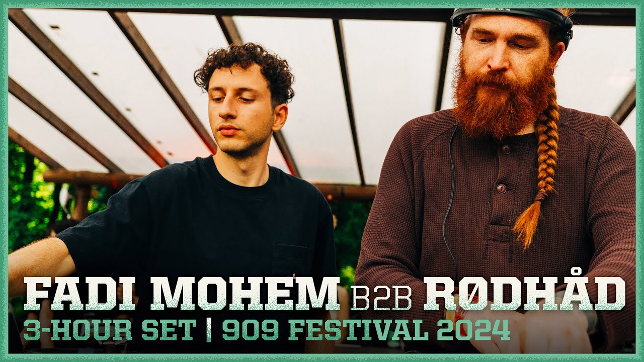 FADI MOHEM B2B RØDHÅD 3-HR SET at 909 FESTIVAL 2024 | AMSTERDAM