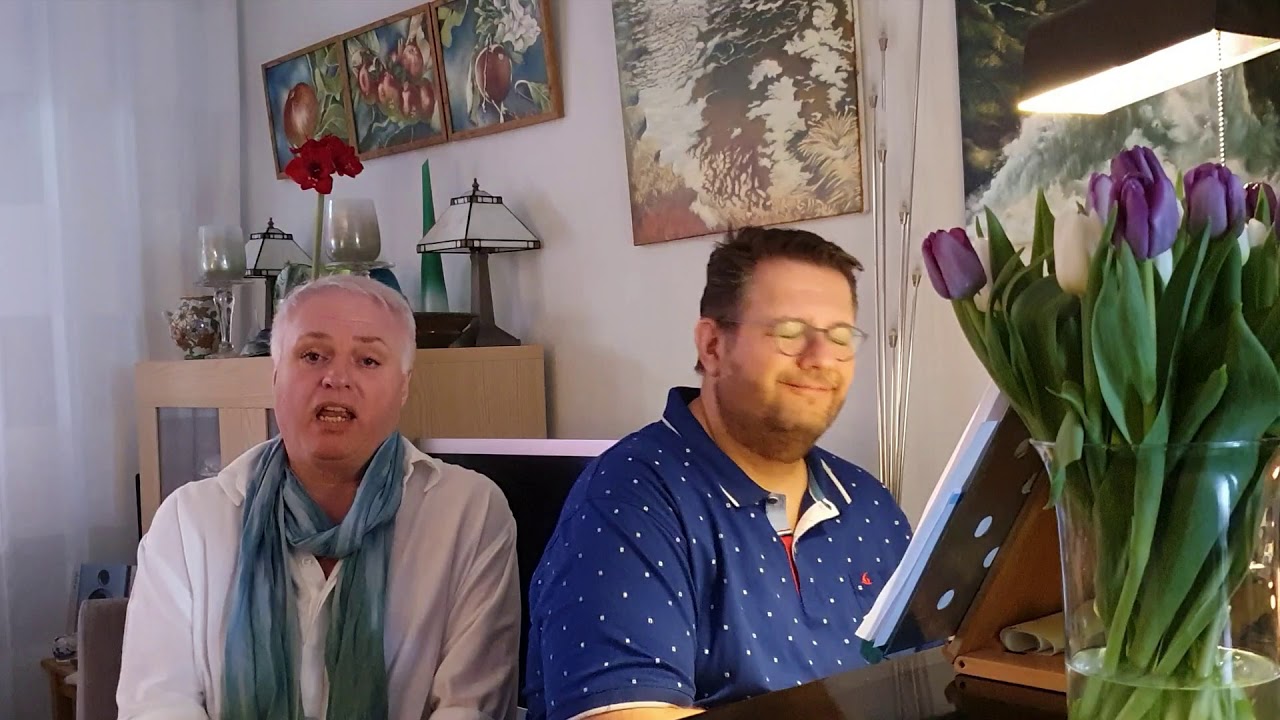 Livingroom concert Ago & Hans: You raise me up
