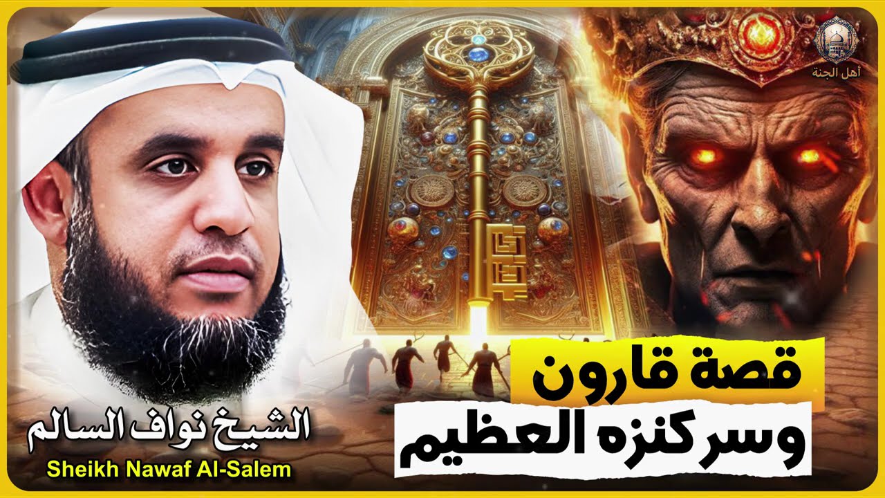 الشيخ نواف السالم 🎙️ قصة قارون وسر كنزه العظيم ✨