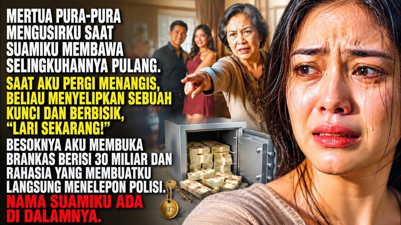 &ldquo;LARI SEKARANG!&rdquo; Mertua Pura2 Mengusirku Saat Suami Bawa Selingkuhan. Dia memberiku kunci. Ternyata&hellip;