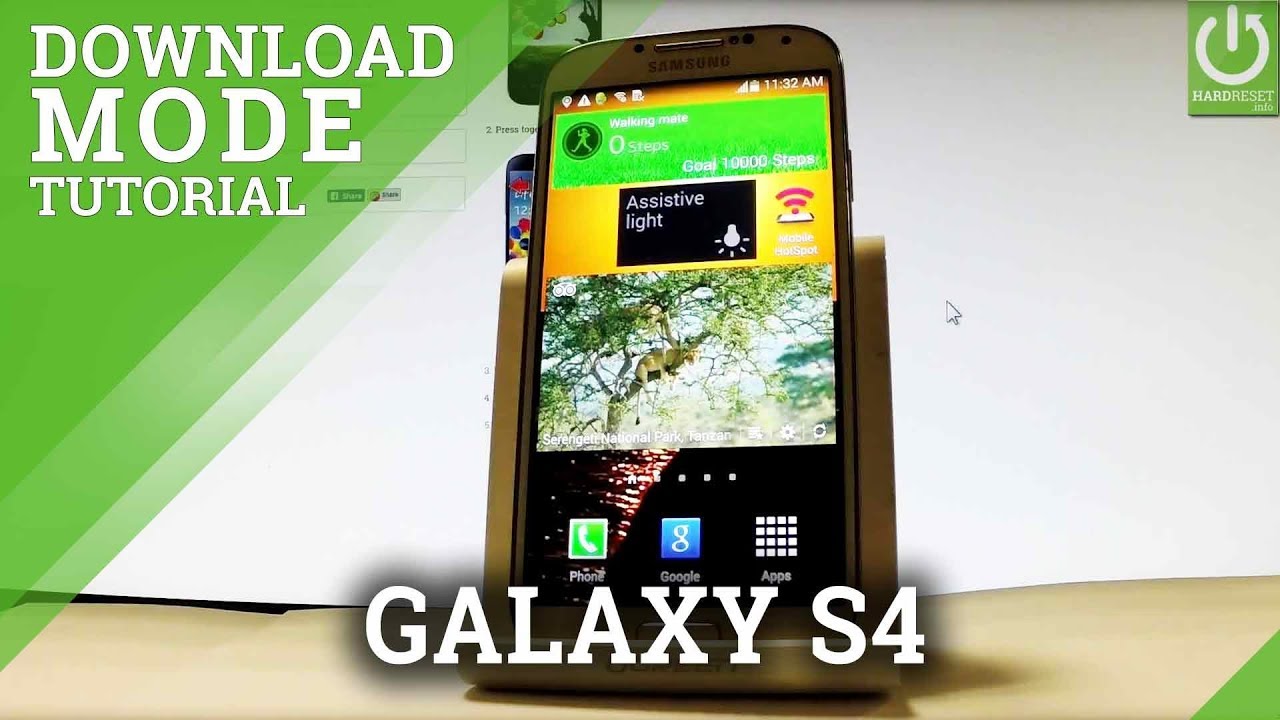How to Enter Download Mode in SAMSUNG Galaxy S4