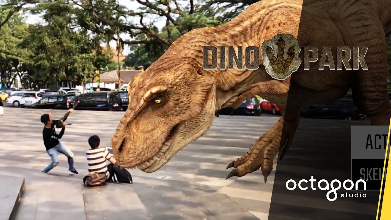 Apple ARKit 'Dino Park AR+' Demo App | Octagon Studio