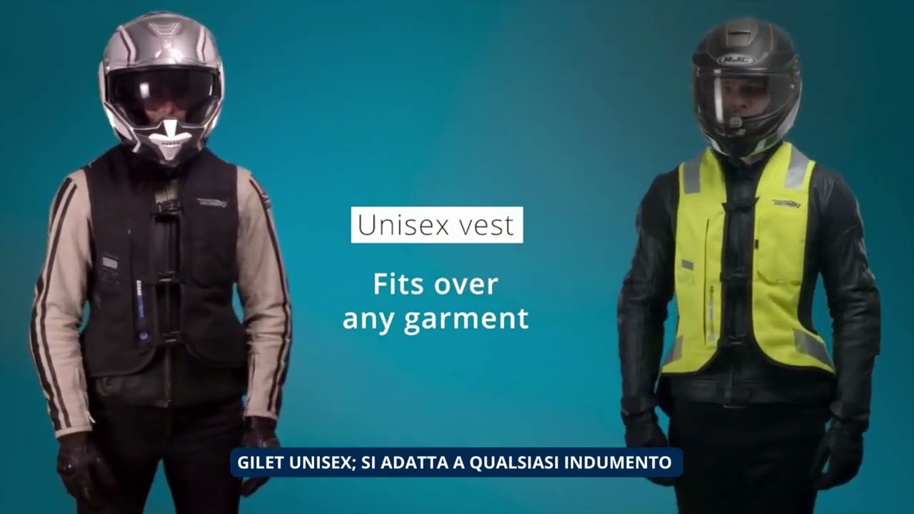 E-TURTLE airbag per moto