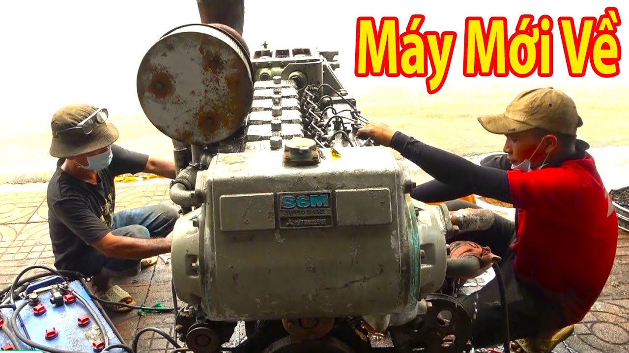 Máy Mitsubishi S6M Hàng Mới Về || Cảm Giác Thật Đã Tai