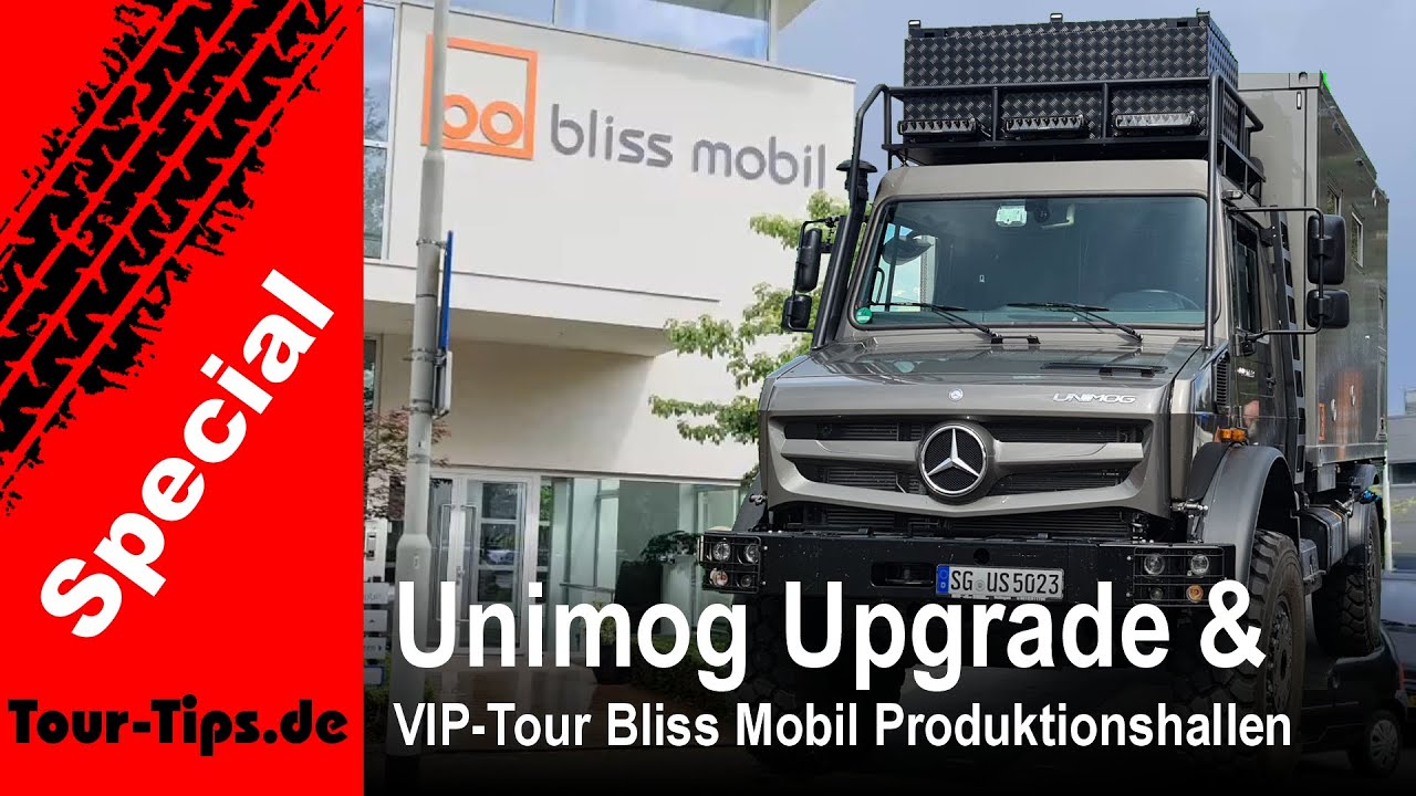 Unimog Upgrade: Starlink, Dachluke & Software - VIP-Tour durch die BlissMobil Produktionshallen