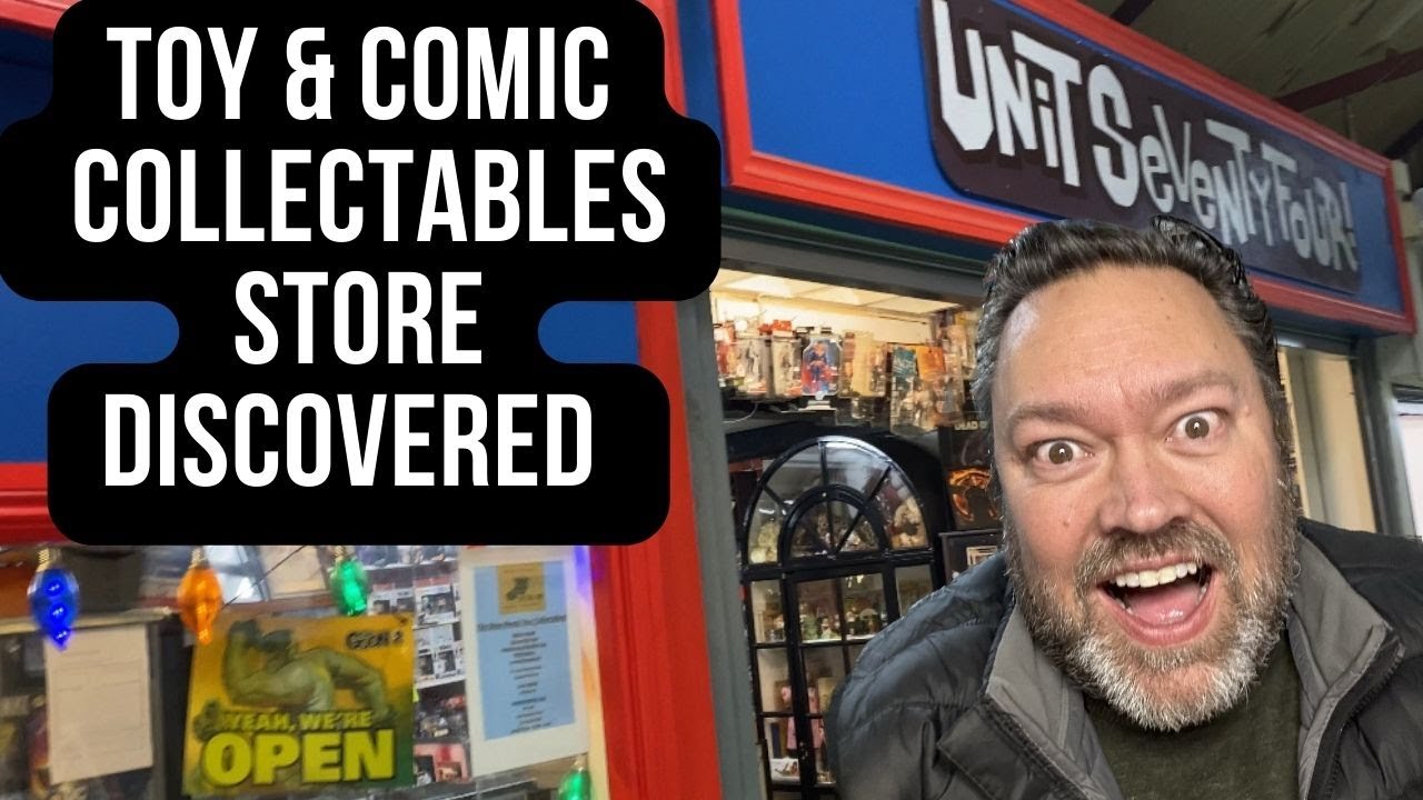 I FOUND AN AMAZING COLLECTABLES SHOP ON MY DOORSTEP! Toys, Comics and Statues galore!