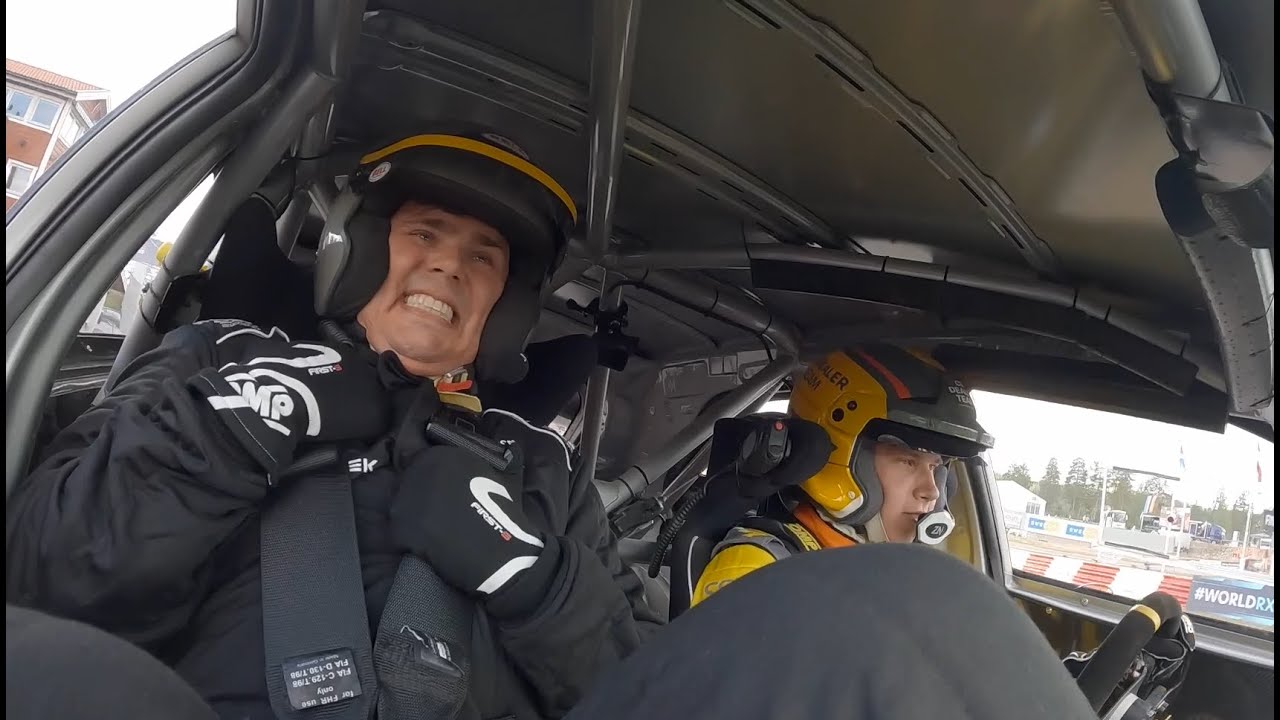 World RX: Maskinkanalen hos Swecon i Höljes under 