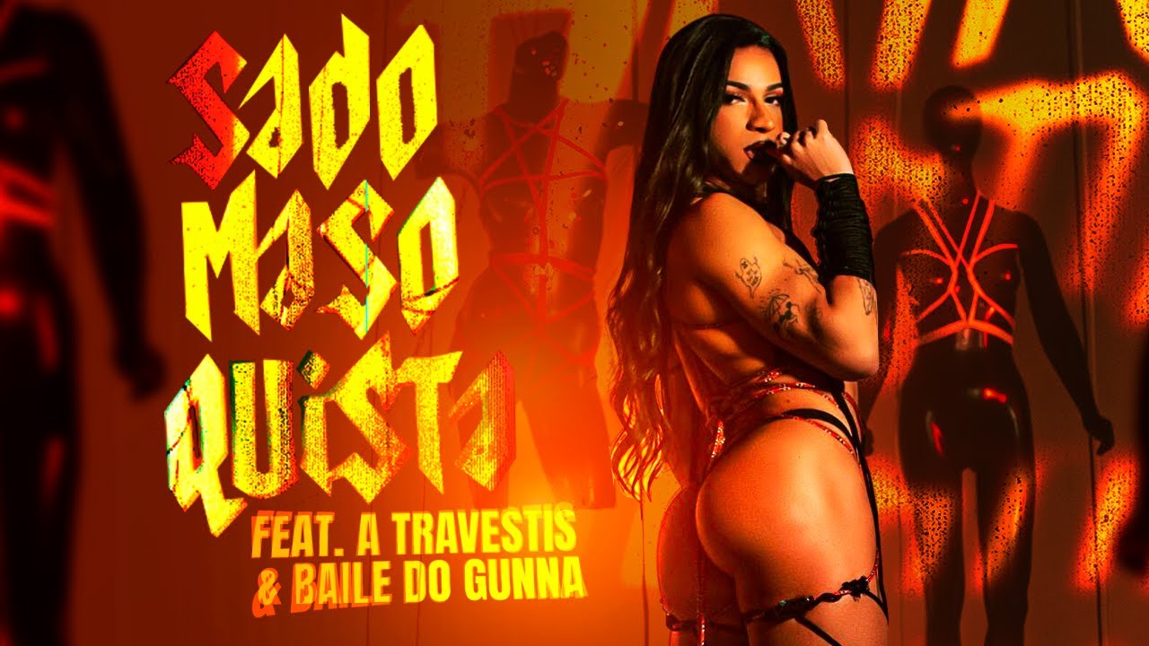 Kaya Conky - SADOMASOQUISTA (feat. A Travestis & Baile do Gunna) (VISUALIZER OFICIAL) | prod. Apache