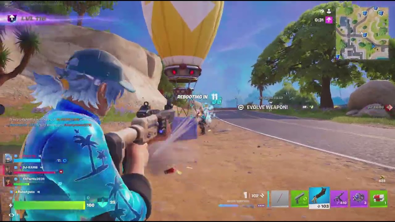 Playing reload