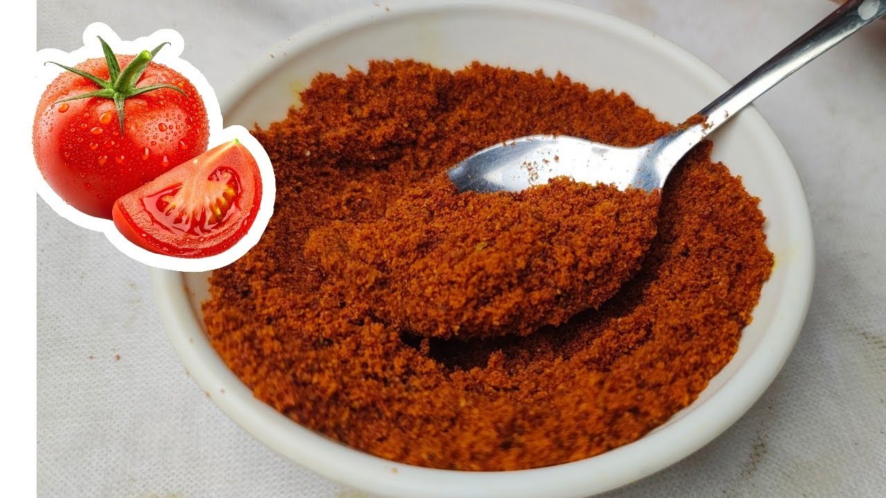 🍅 টমেটো দিয়ে পাউডার বানানোর সহজ উপায় | Homemade Tomato Powder Recipe