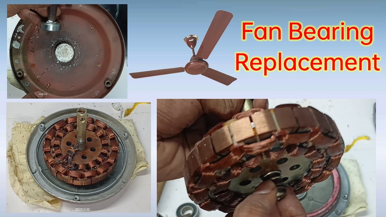 Easy Method to Change Ceiling Fan Bearing at Home | DIY Repair Guide