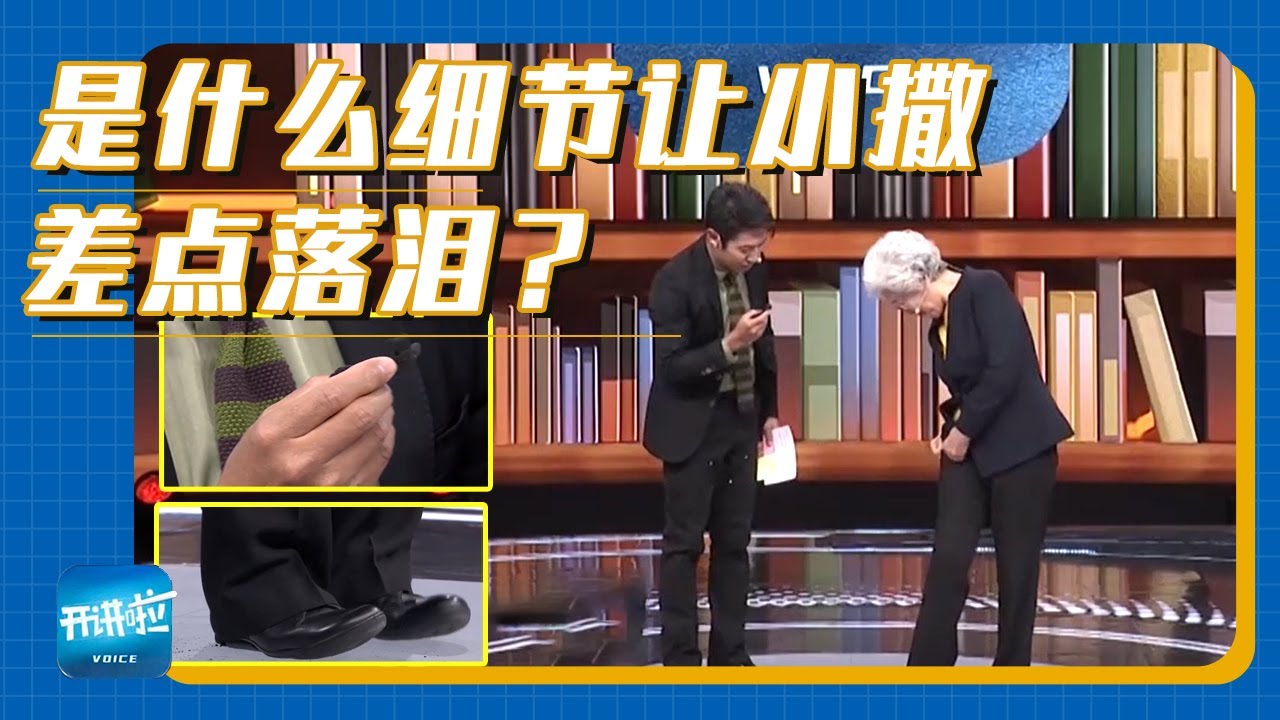 这个&ldquo;洋相&rdquo; 让撒贝宁哽咽到差点当场落泪 | 开讲啦 The Voice