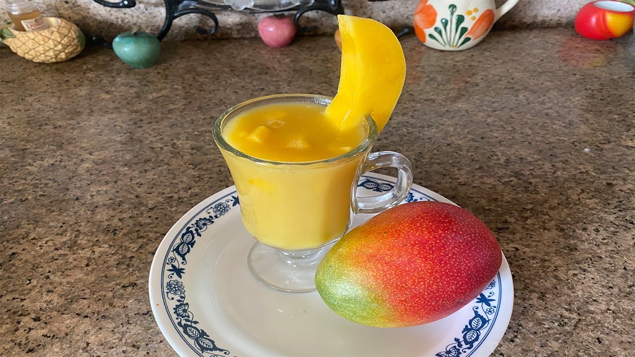 ATOLE DE MANGO RECETA FACIL #RICO #especito