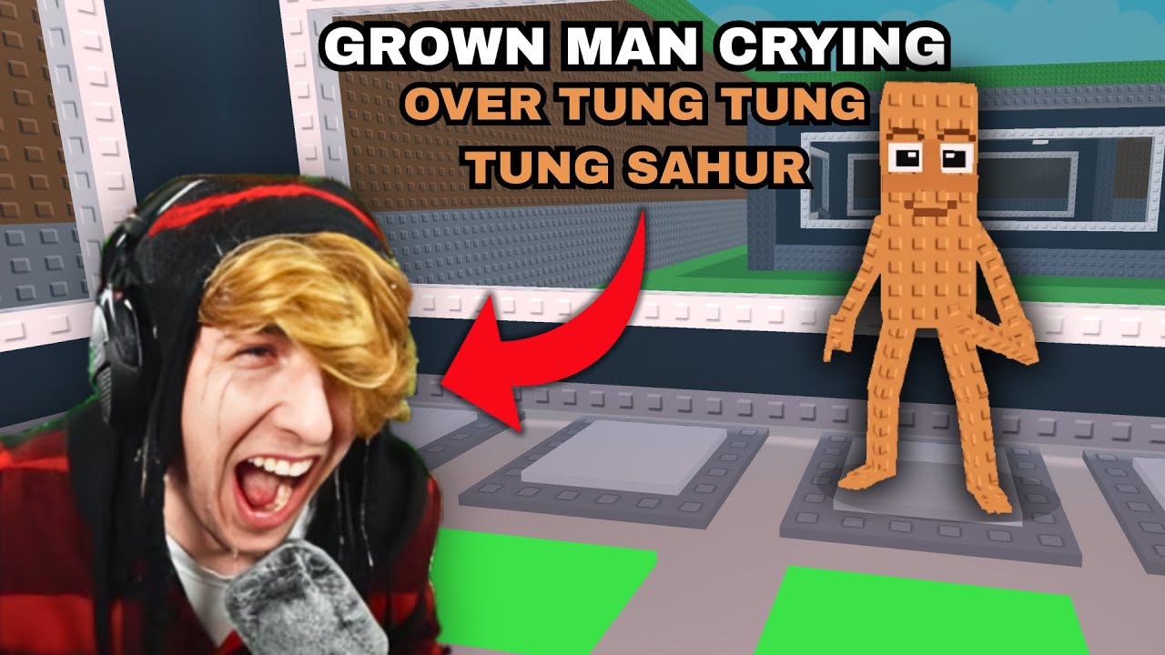 KreekCraft плачет над Тунг Тунг Тунг Сахуром 10 минут подряд..💀